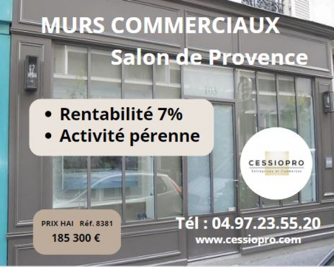 Vente Immobilier Professionnel Murs commerciaux Salon-de-Provence (13300)