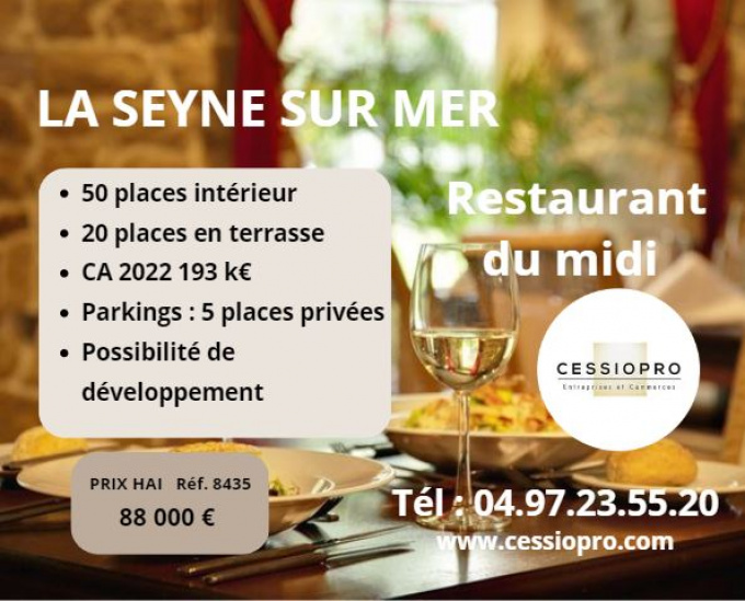 Vente Immobilier Professionnel Fonds de commerce La Seyne-sur-Mer (83500)