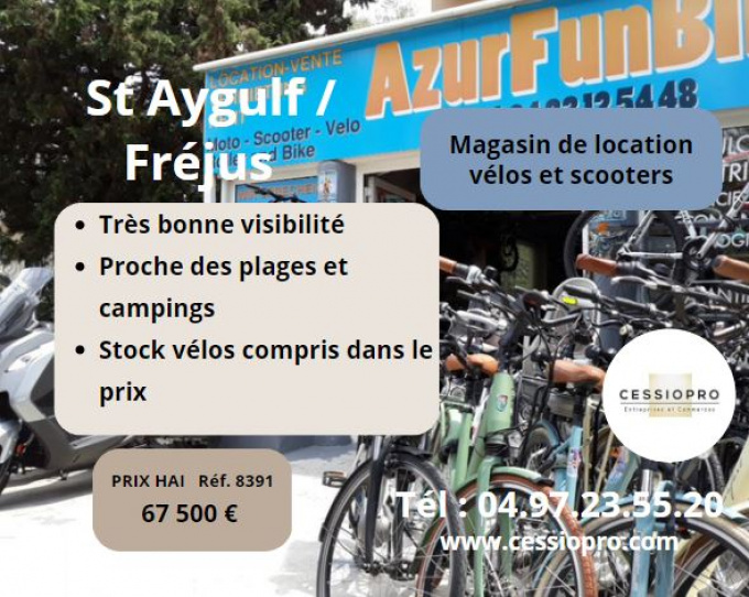 Vente Immobilier Professionnel Fonds de commerce Saint Aygulf (83370)