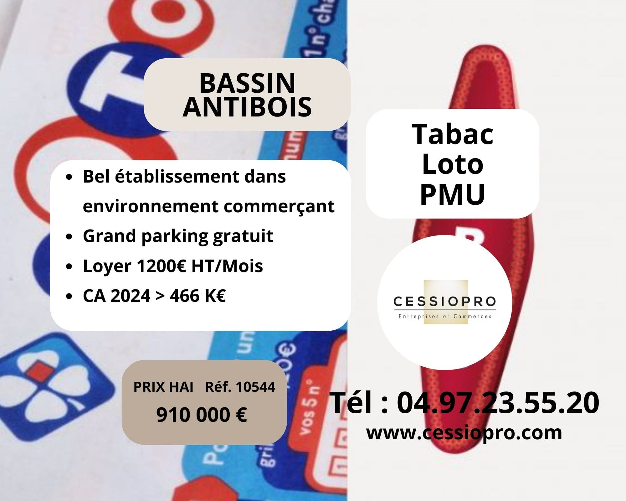 TABAC LOTO PMU BASSIN ANTIBOIS