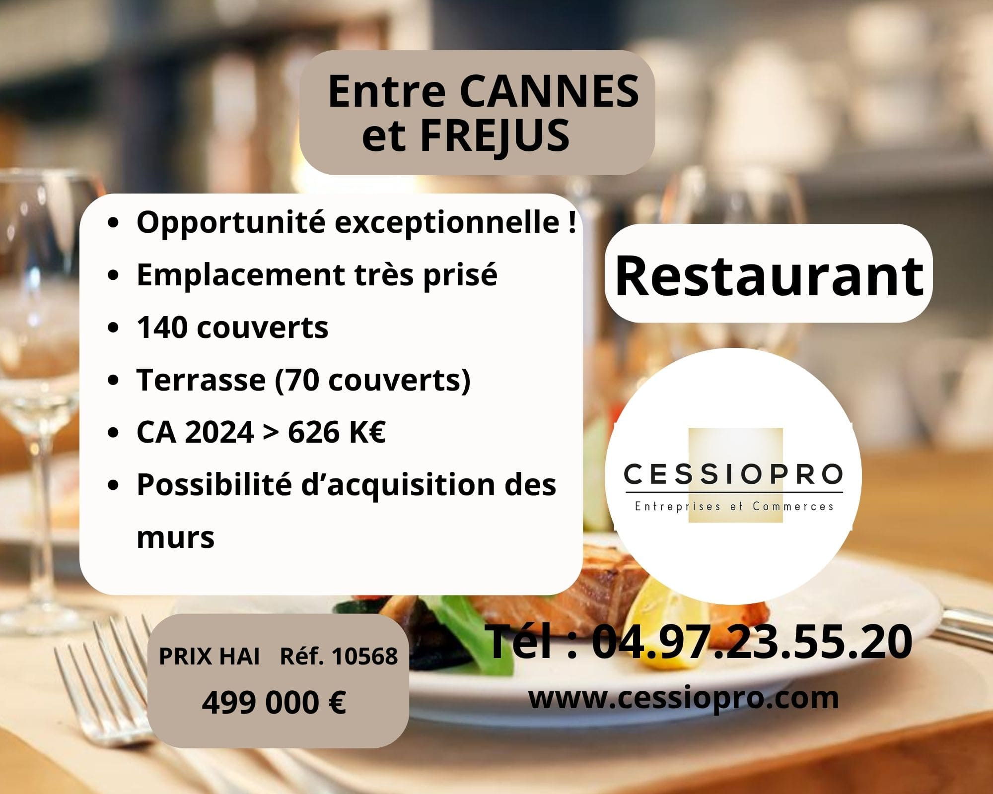A vendre Fonds de commerce 190m² Valbonne