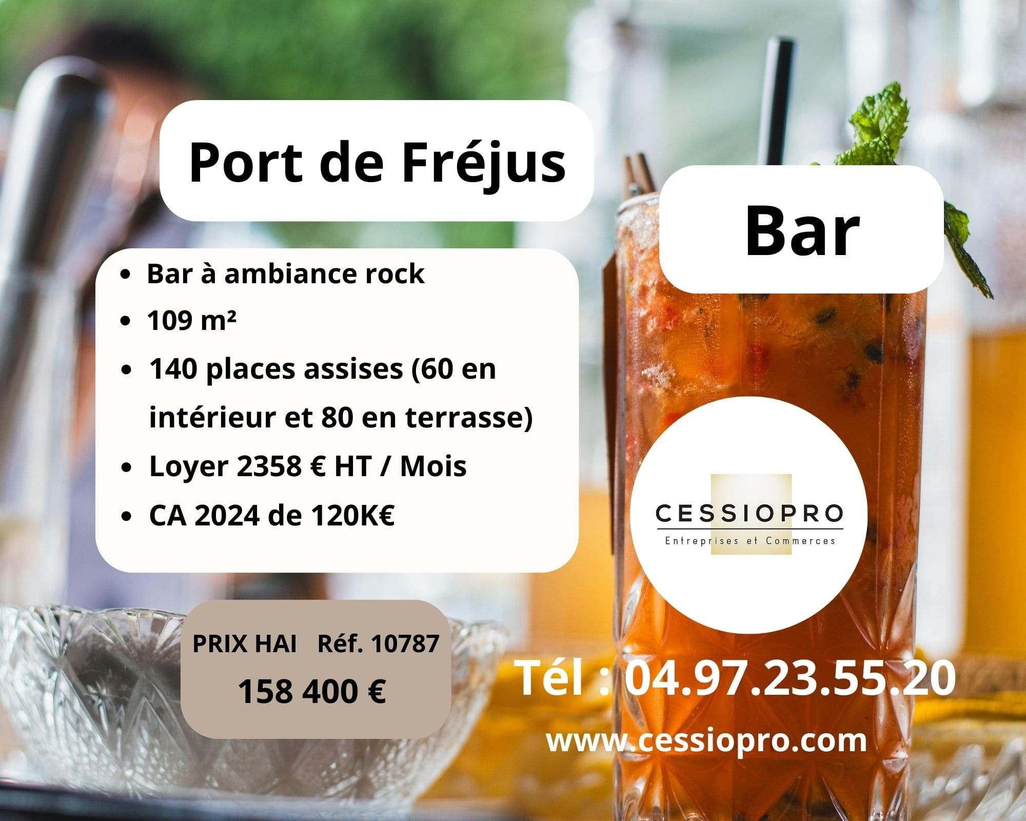 Bar Thématique Rock   Port de Fréjus
