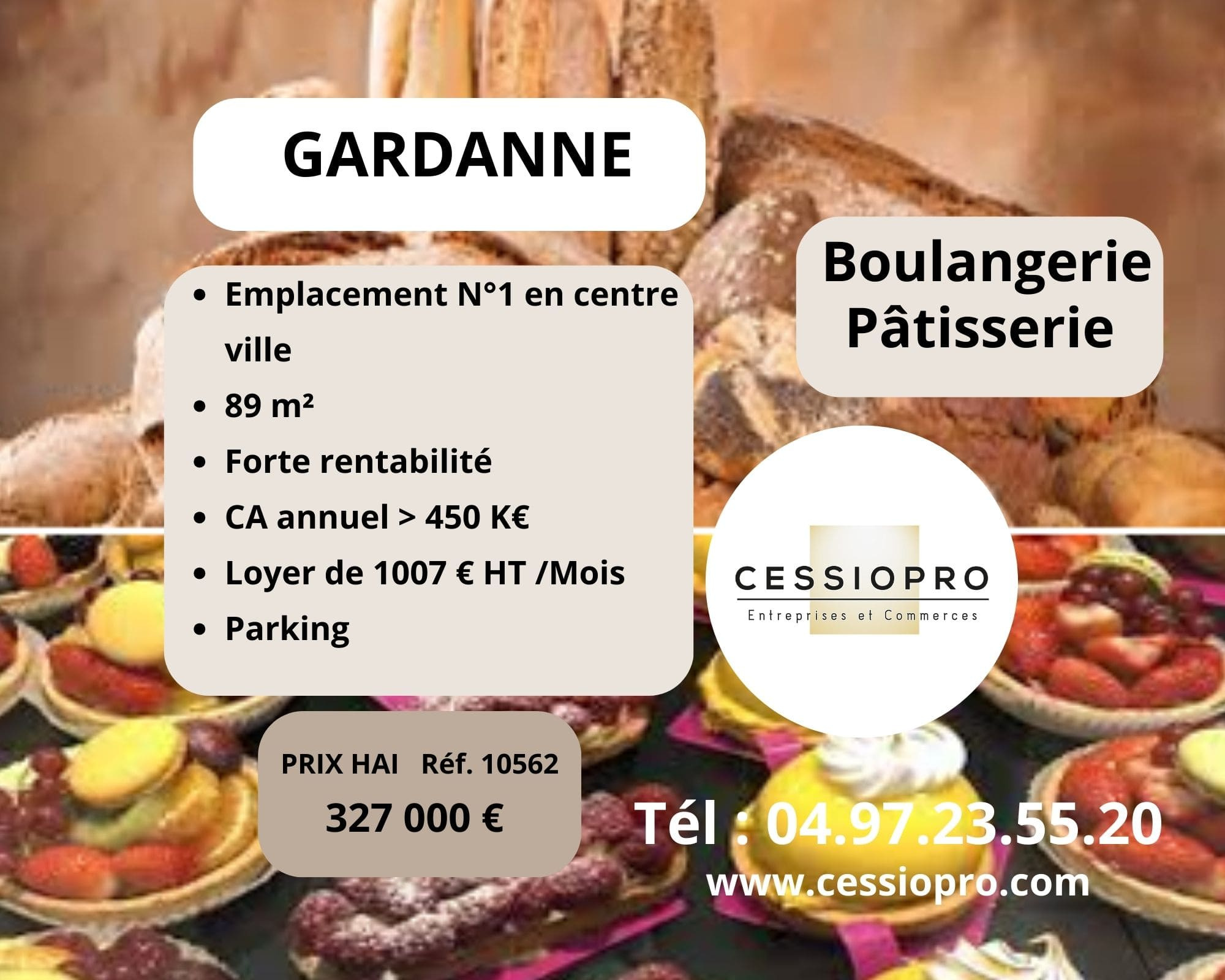 A vendre Fonds de commerce 89m² Gardanne