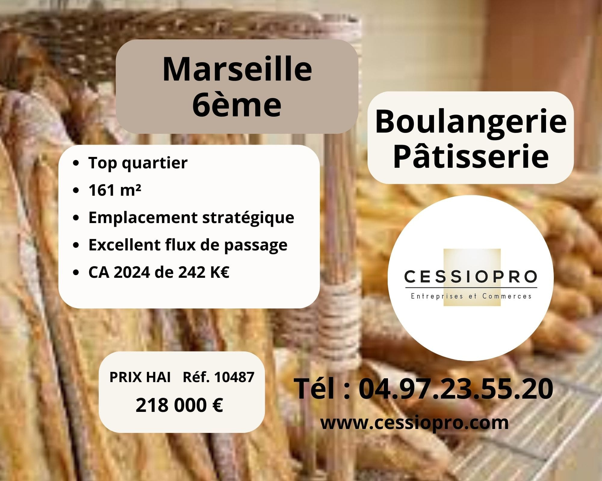 BOULANGERIE PATISSERIE MARSEILLE 6iéme TOP QUARTIER