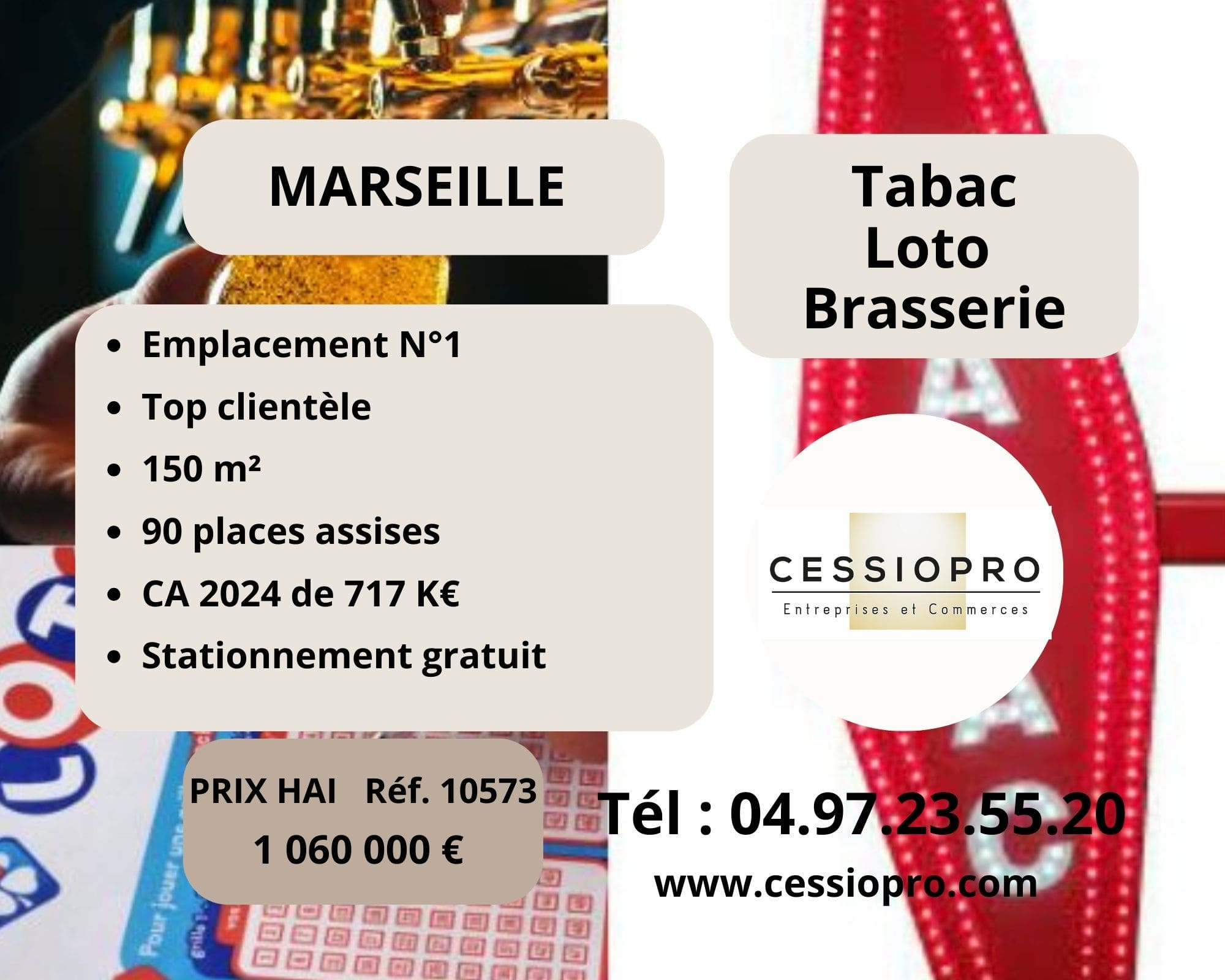 A vendre Fonds de commerce 150m² Marseille 08